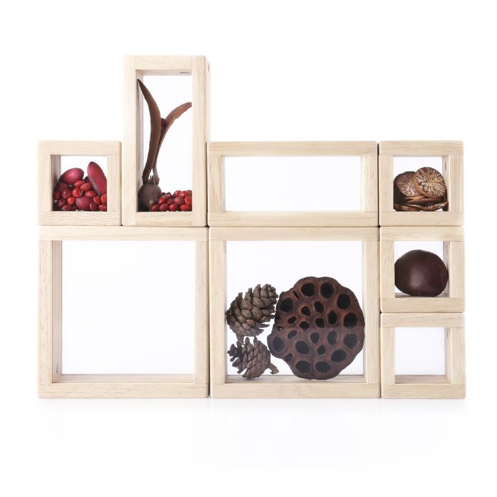 Treasure Blocks Clear - Pack of 8