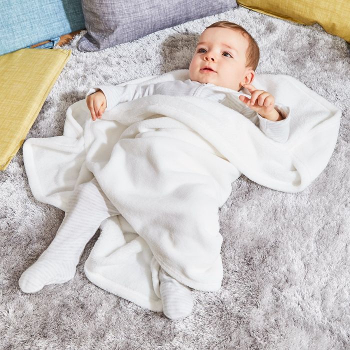 Fleece Blanket - Cream