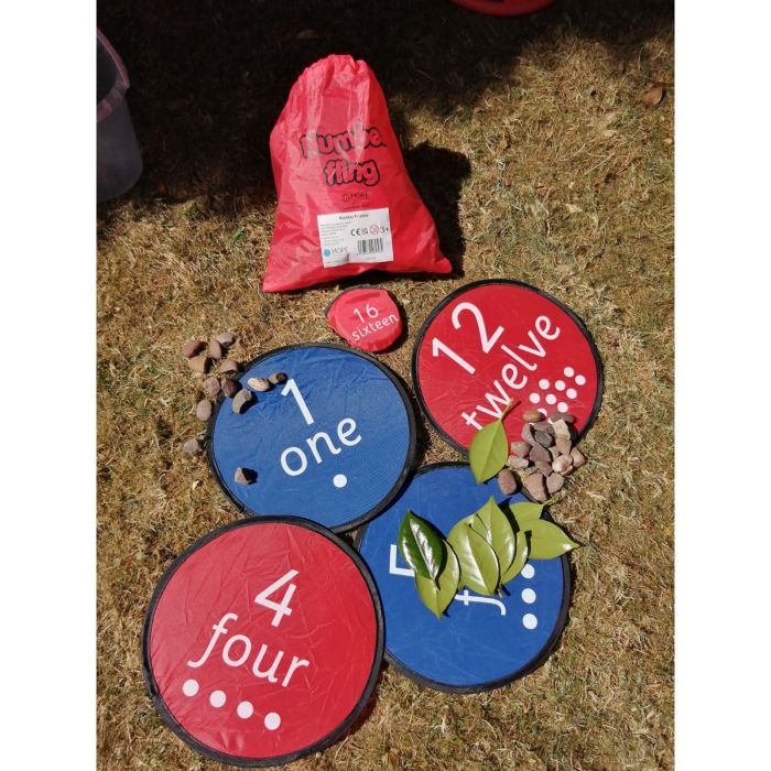 Number Frisbee - Pack of 20