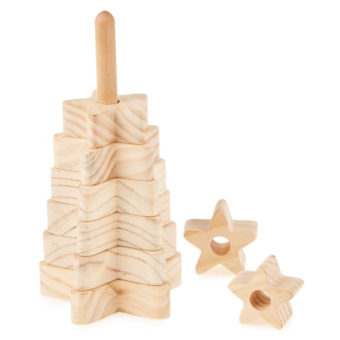 Wooden Star Stacker Wooden Star Stacker