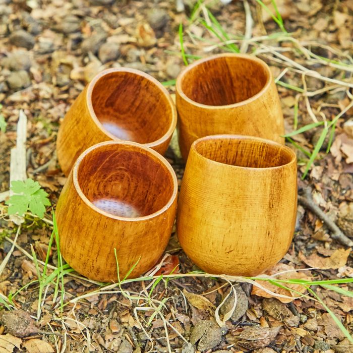Wooden Tumblers - Pack of 4