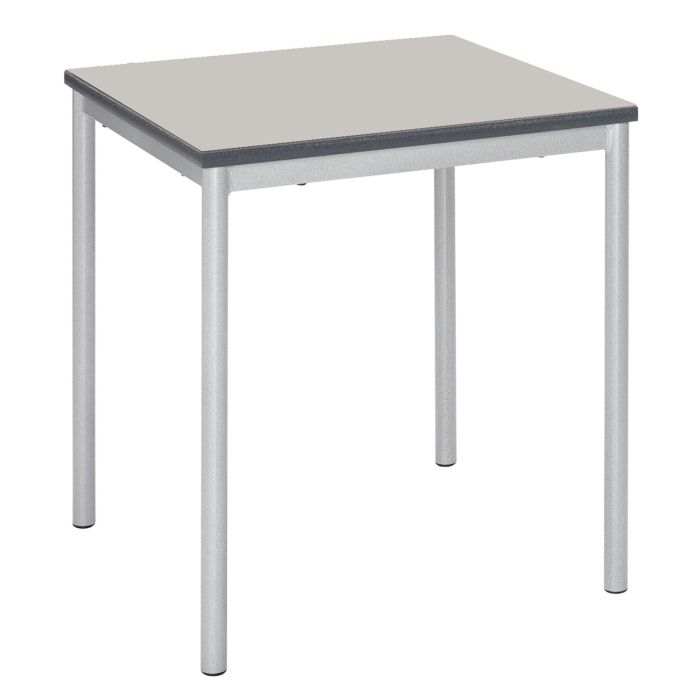RT32 Square Table -600 x 600 x 530mm - Light Grey/Charcoal