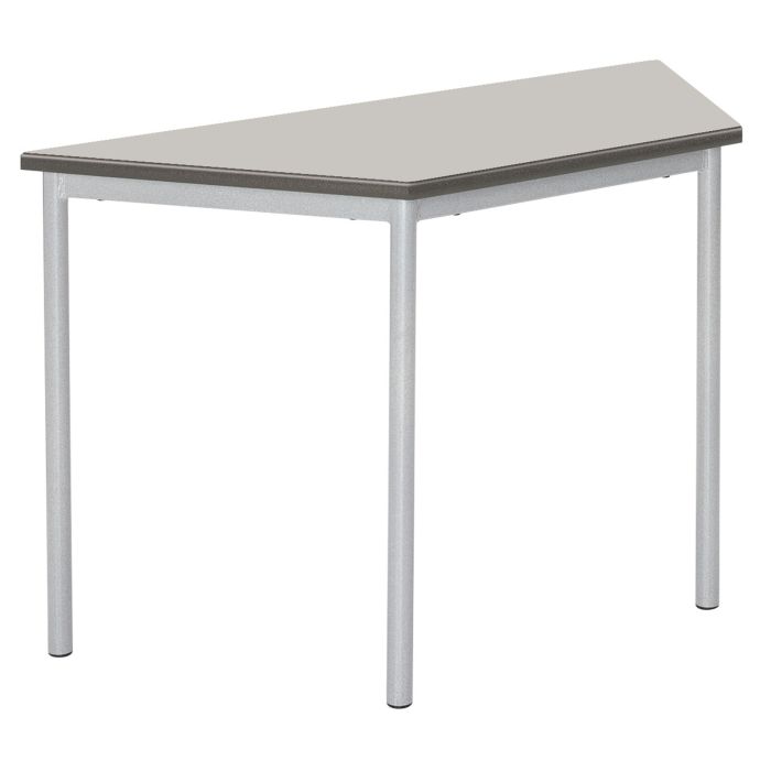 RT32 Trapezoidal Table - 1100 x 550 x 460mm - Light Grey/Charcoal