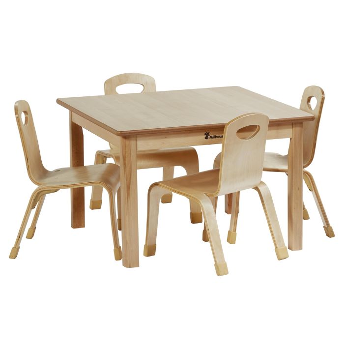 Millhouse Square Table H32cm 4 Chairs H21cm Millhouse Square Table H32cm 4 Chairs H21cm