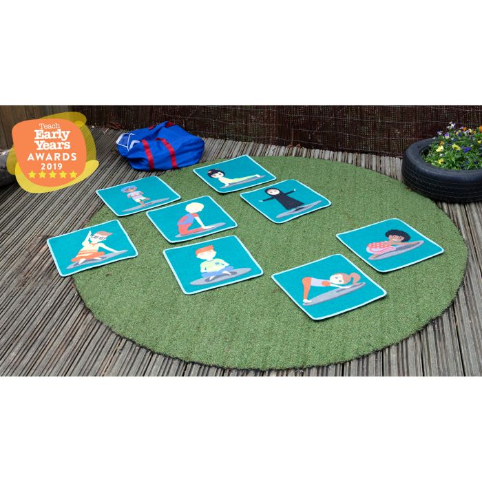 Square Yoga Placement Mats