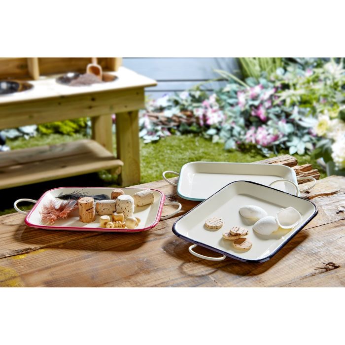 Mini Metal Trays - Pack of 3