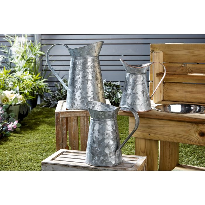 Metal Jugs - Assorted - Pack of 3