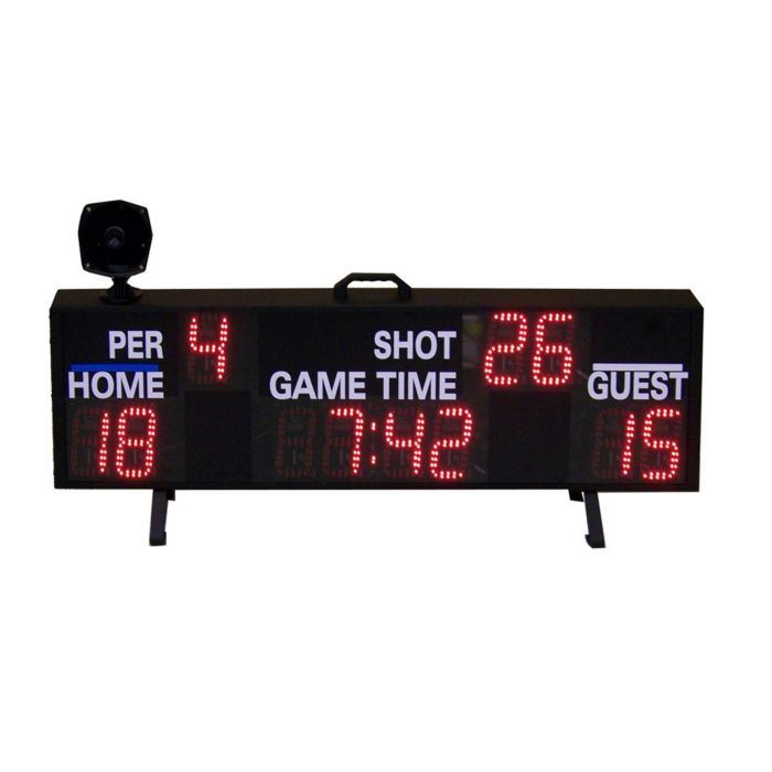 Basic Water Polo Scoreboard - Black - Excludes Batteries Basic Water Polo Scoreboard - Black - Excludes Batteries