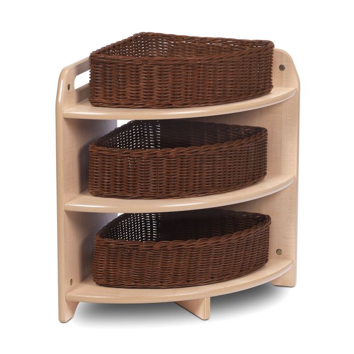Millhouse Tall 90 Degree Corner Unit With 3 Baskets