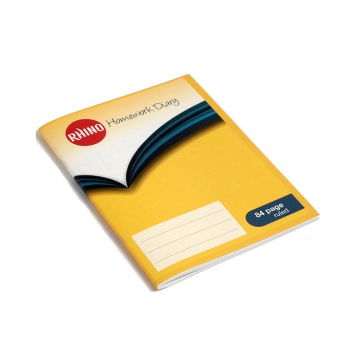 Homework Diary 5 Day 84 Pages - Pack of 100 Homework Diary 5 Day 84 Pages - Pack of 100