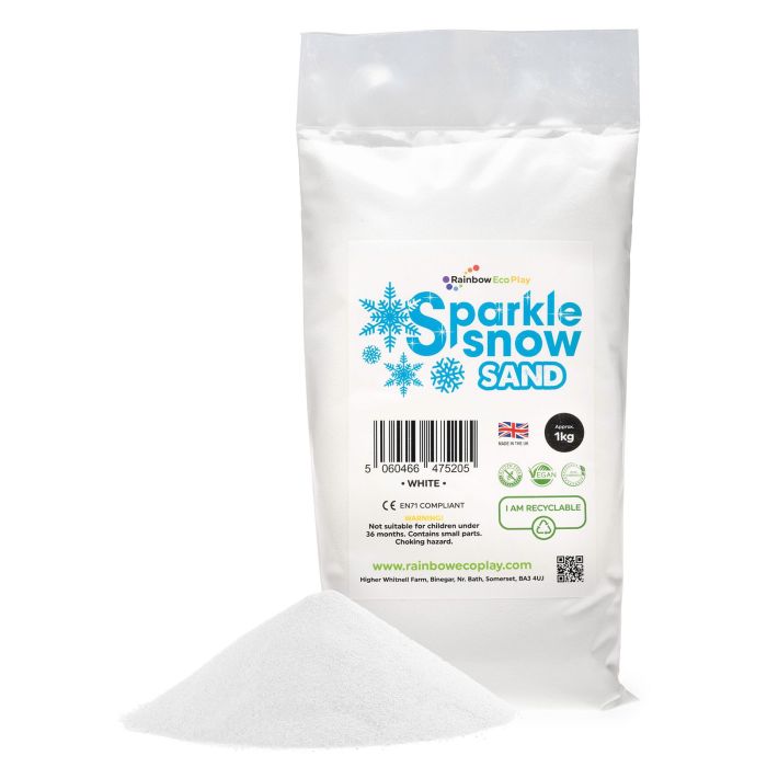 Sparkle Snow Sand - 1kg Sparkle Snow Sand - 1kg