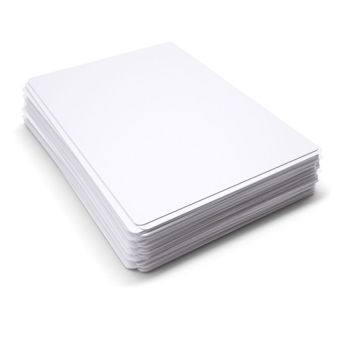 Lightweight Whiteboards - A4 Non-Magnetic - Pack of 35 Lightweight Whiteboards - A4 Non-Magnetic - Pack of 35