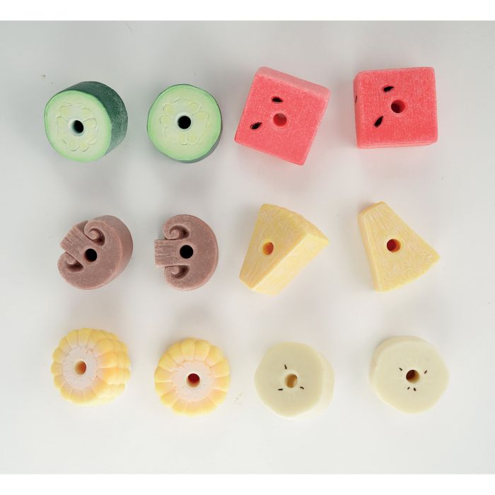 Mud Kitchen Threading Kebab Stones Mud Kitchen Threading Kebab Stones