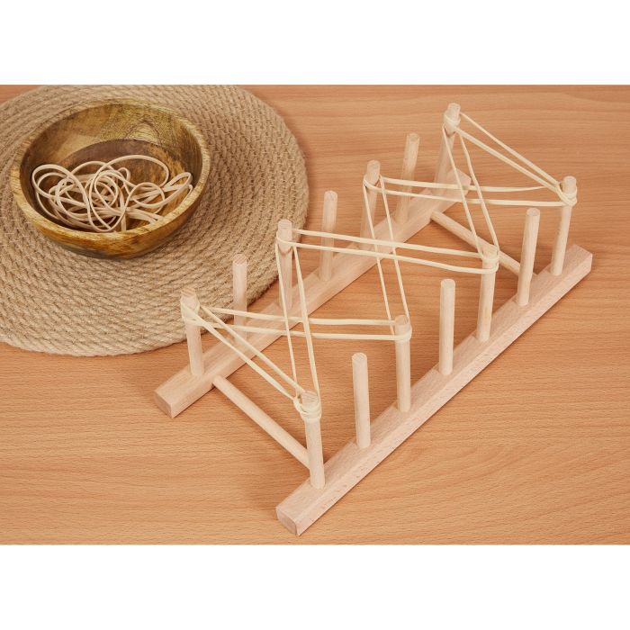 Wooden Threading Stand 