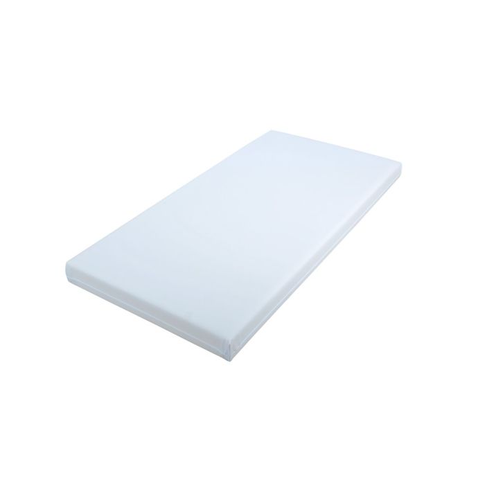 Foam Mattress With Wipe Clean Cover - 90 x 52 x 7cm