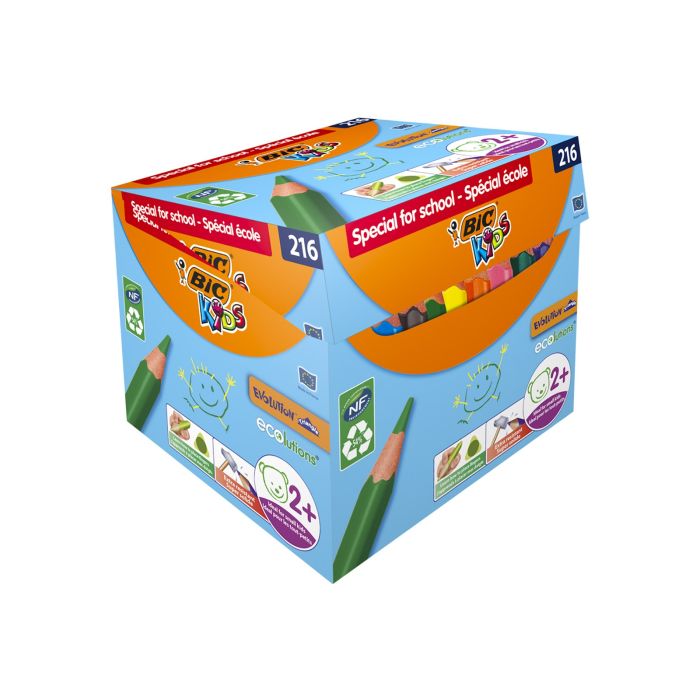 BIC Kids Evo Tri - Colouring Pencils - Pack of 216 BIC Kids Evo Tri - Colouring Pencils - Pack of 216