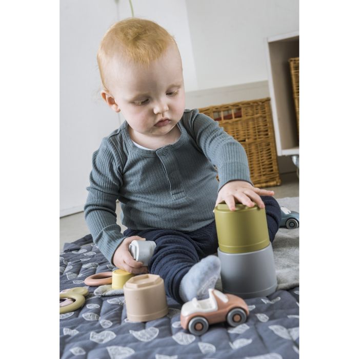 Dantoy Tiny Bio Plastic Stacking Cups Dantoy Tiny Bio Plastic Stacking Cups