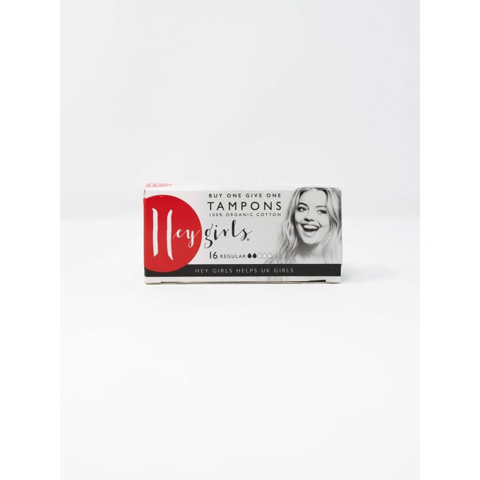 Hey Girls - Organic Tampons - Regular - Pack of 16 Hey Girls - Organic Tampons - Regular - Pack of 16