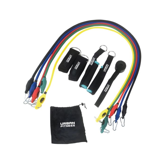 Urban Fitness Resistance Tube Set Urban Fitness Resistance Tube Set