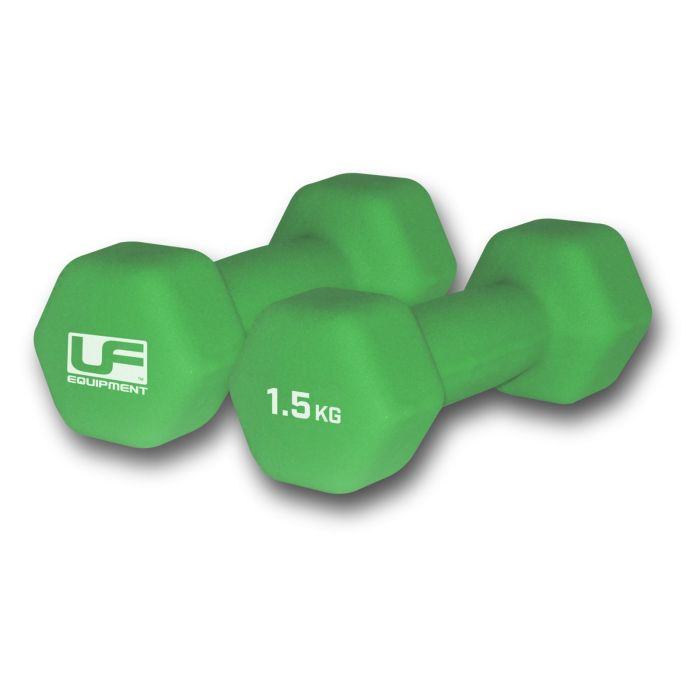 Urban Fitness Hex Dumbbells - 1.5kg - Pair