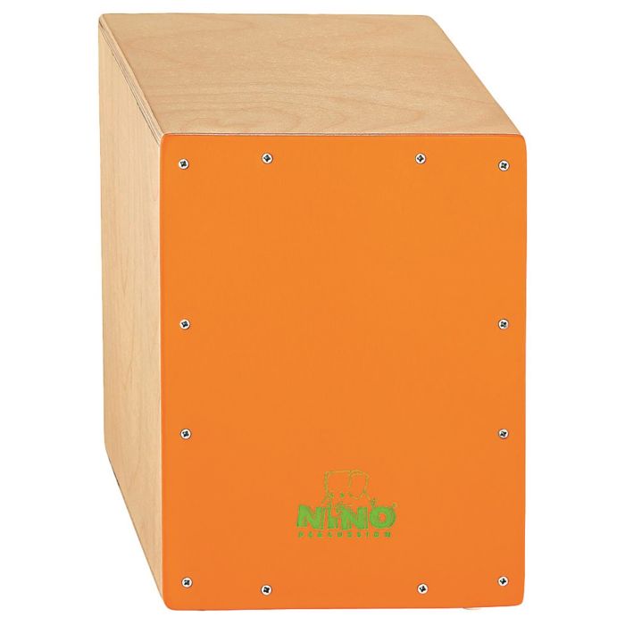Nino 950 Junior Cajon With Orange Birch Front Panel