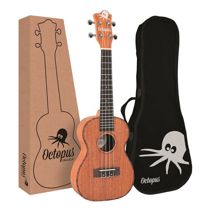 Octopus Mahogany Series Concert Ukulele