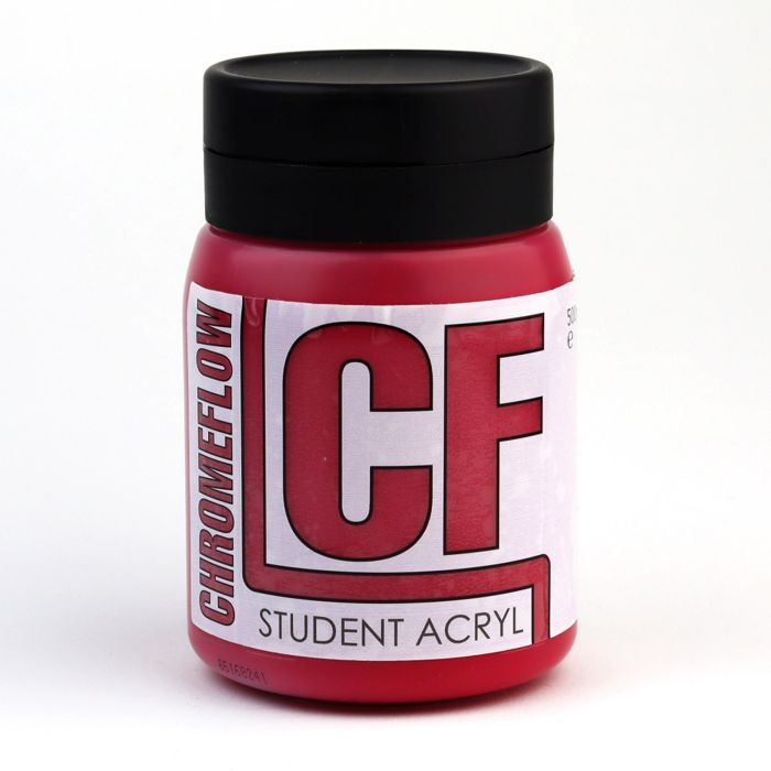 Chromeflow CF Student Acryl Paint - 500ml - Cadmium Red