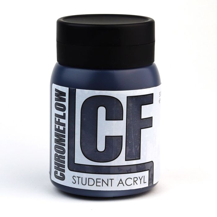Chromeflow CF Student Acryl Paint - 500ml - Mars Black