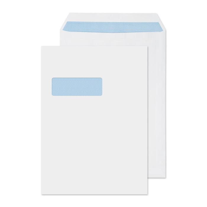 C4 White Press Seal Window 100gsm - Pack of 250 C4 White Press Seal Window 100gsm - Pack of 250