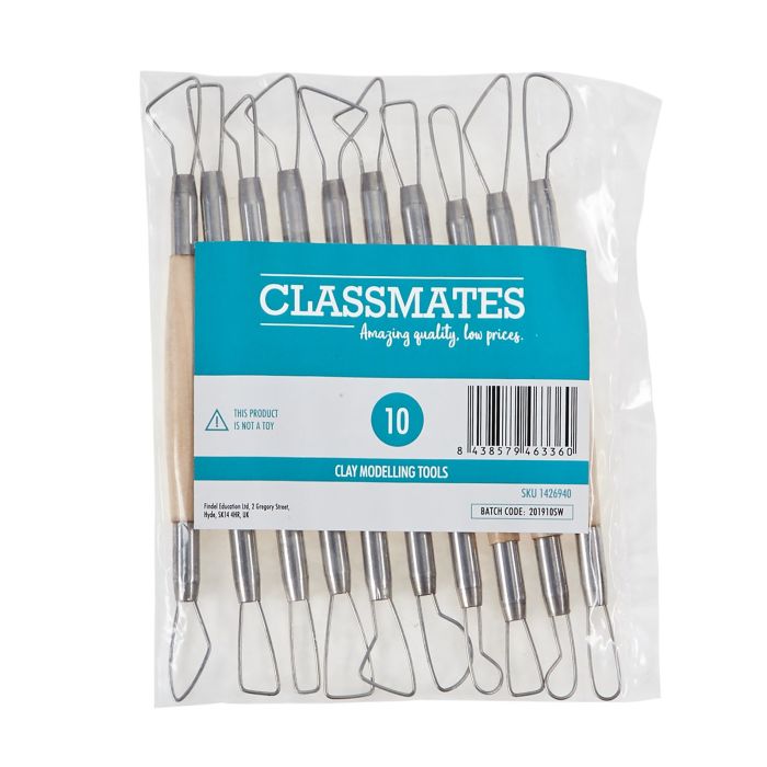Classmates Double - ended Clay Tools - Pack of 10