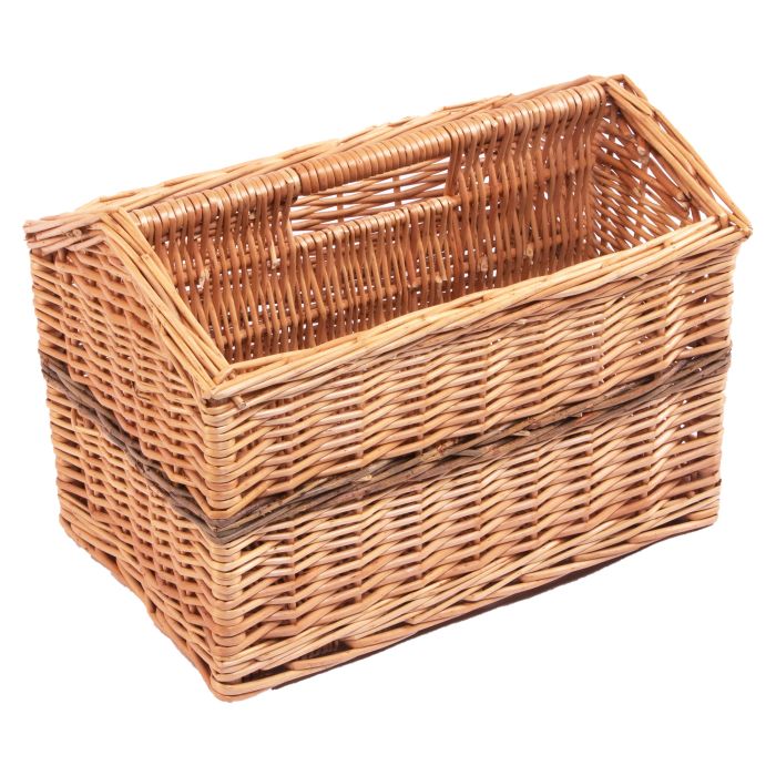 Willow Book Basket