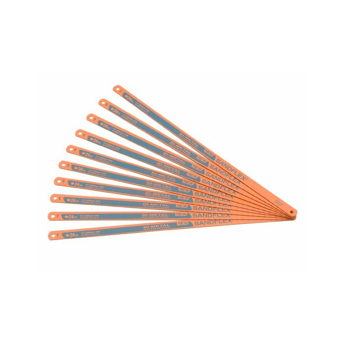 Sandflex Bi-Metal Hacksaw Blades. Pack of 10