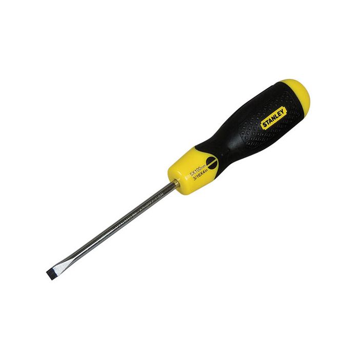Stanley Cushion Grip Flared Tip Screwdriver - 5mm x 100mm
