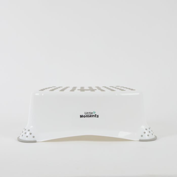 Little Moments White Step Stool