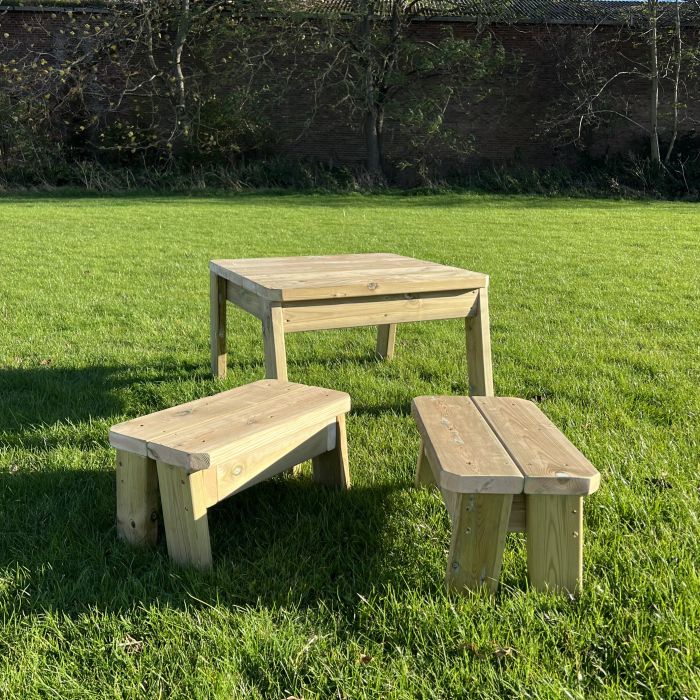 Outdoor Mini Table Benches