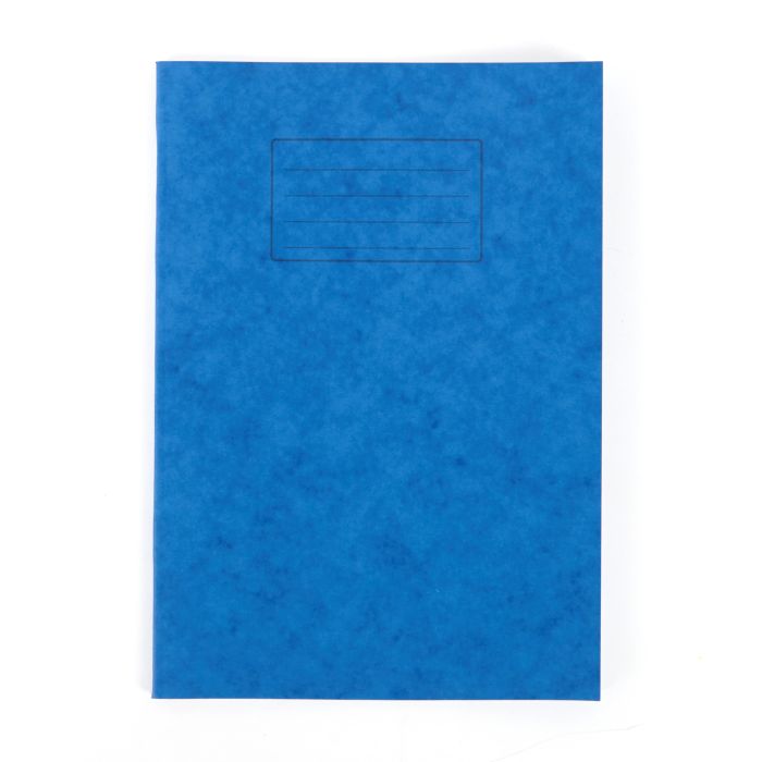 Classmates A4+ Top Plain Bottom 12mm Ruled-48 Pages-Blue Cover-Pk 50