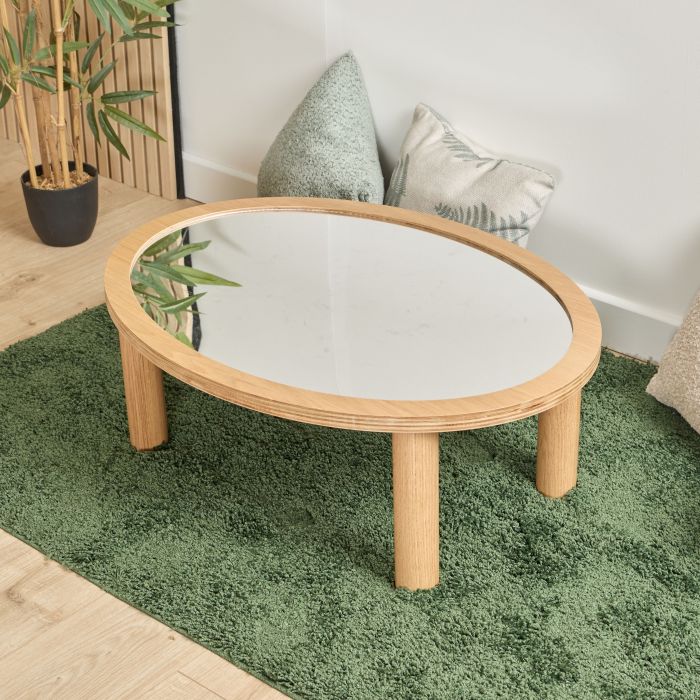 Under 2's Oval Mirror Play Table 