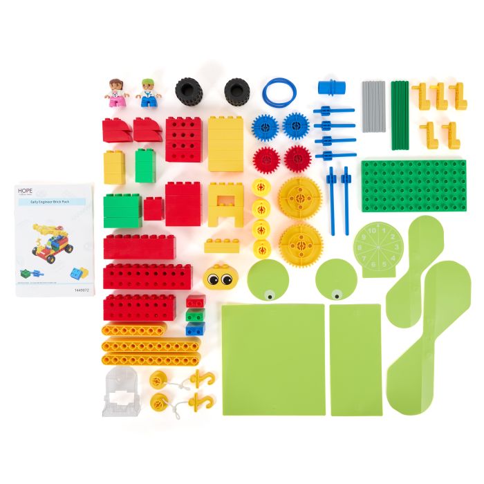 Early Engineer Bricks from Hope Education  - 110 Piece Set