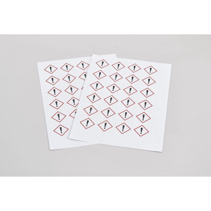 Hazard Warning Labels - Toxicity Category 4 / Irritant GHS07 Hazard Warning Labels - Toxicity Category 4 / Irritant GHS07