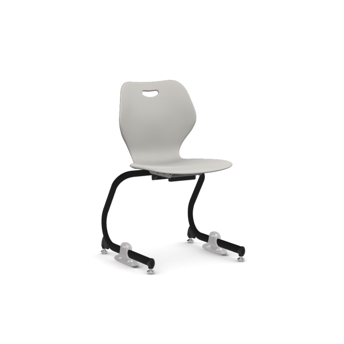 Intellect wave with Rocker - Black Frame - Cream