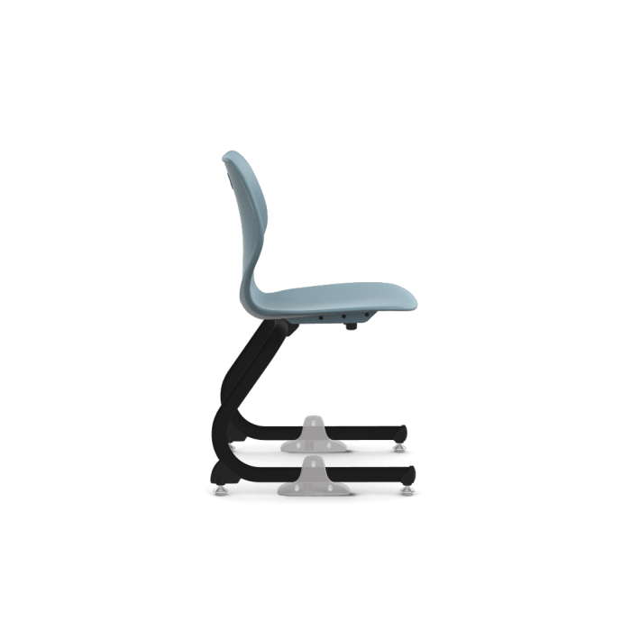Intellect wave with Rocker - Black Frame - Dark Teal