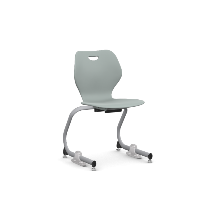 Intellect wave with Rocker - Grey Frame - Hazy Jade