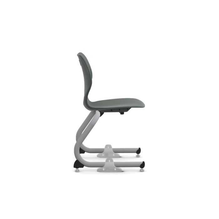 Intellect wave with Rocker - Grey Frame - Dark Grey