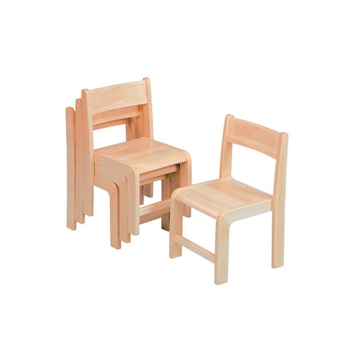 GALT Stackable Woodenchairs -  260mm - Pack of 4