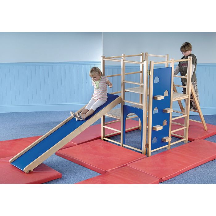 Wooden Climbing Frame Set Wooden Climbing Frame Set