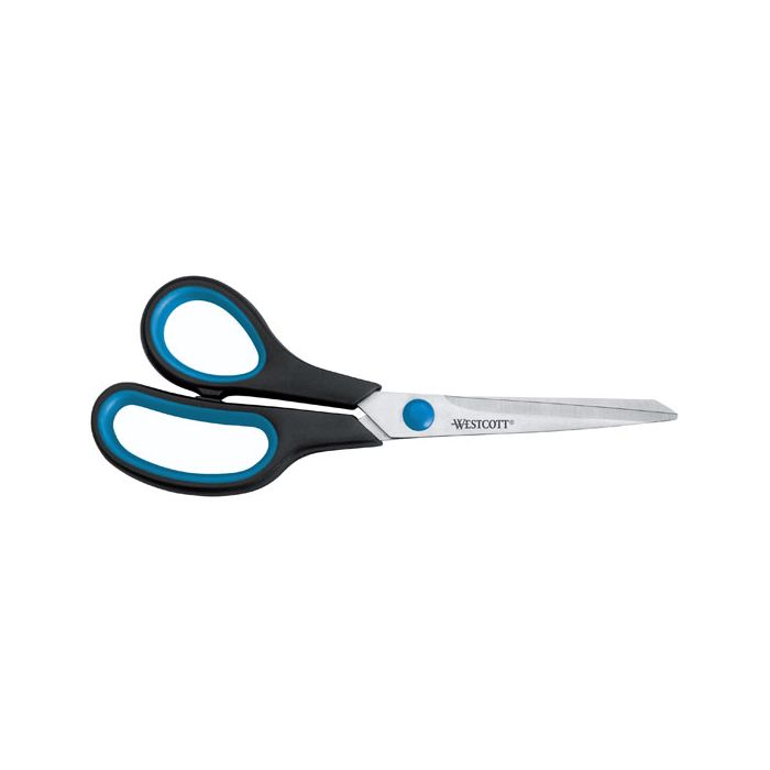 Westcott Easy Grip Sidebent Left-Handed Scissors Westcott Easy Grip Sidebent Left-Handed Scissors