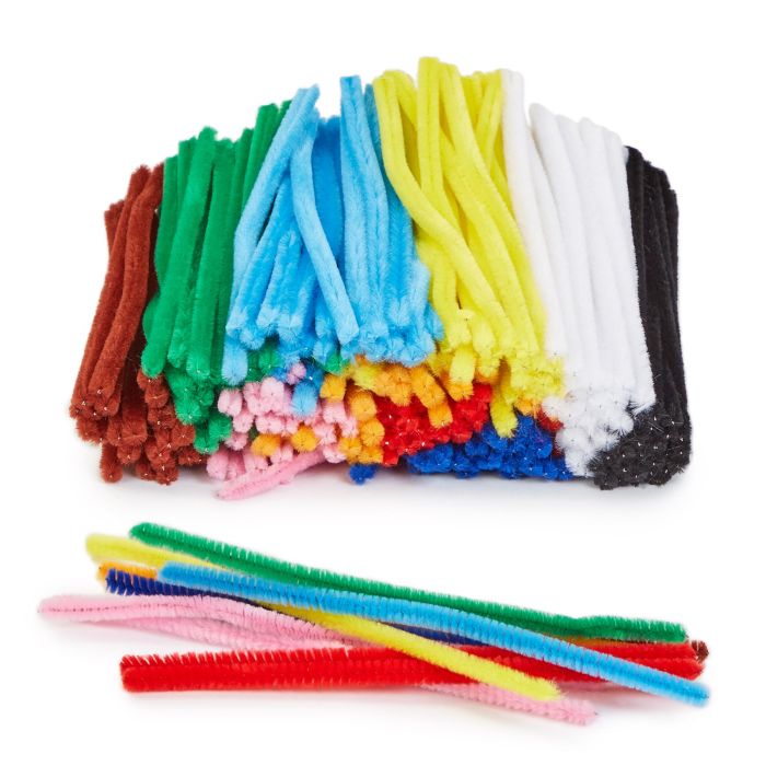 Classmates Craft Pipe Cleaners 150mm Assorted - Pack of 250
