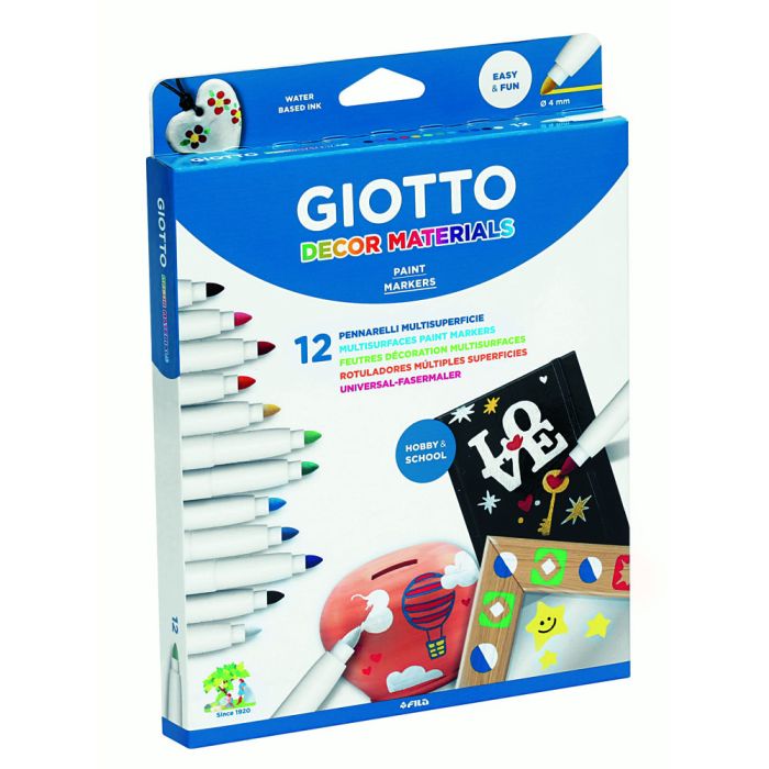 Giotto Decor Materials Paint Markers