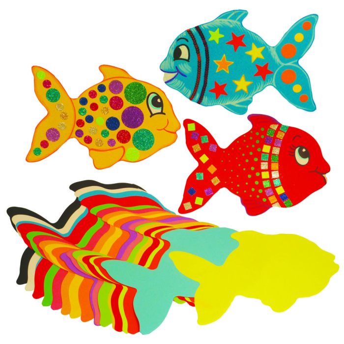 Jumbo Paper Fish Shapes