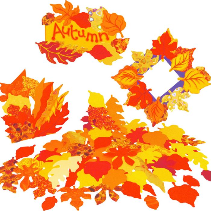 Paper Display Leaves - Autumn